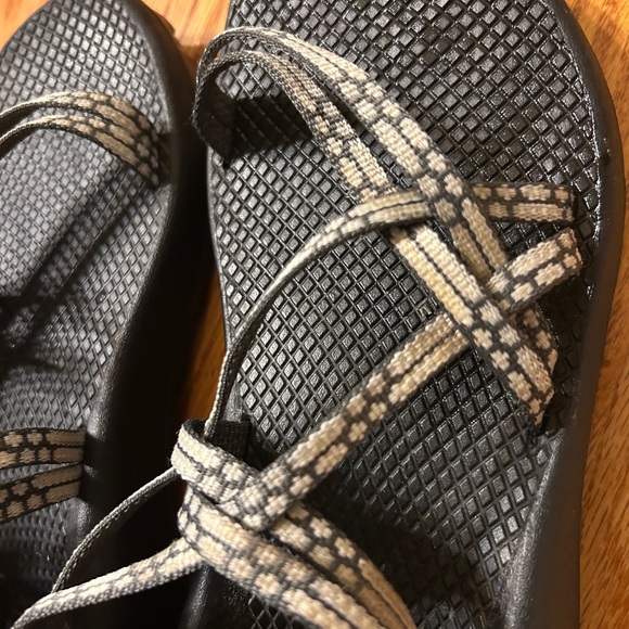 Women’s Chacos ZX2 Sandals Light Beam Black Cream Gray 9 Shoes Chaco - Picture 7 of 7
